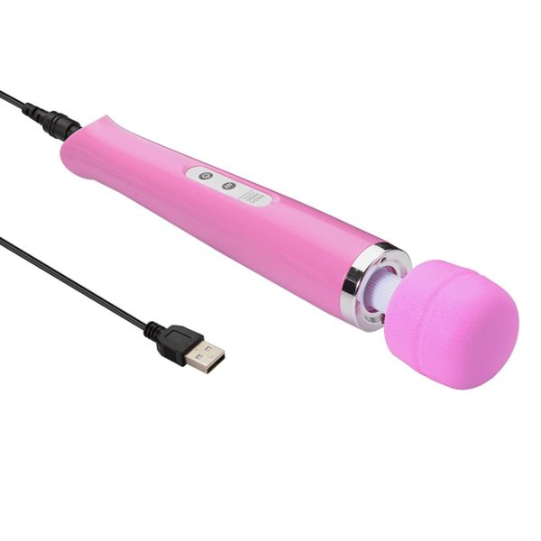 51gs9EeG kL. SL1200  600x600 - Magic Wand Massager růžový USB │ Vibrační masážní hlavice