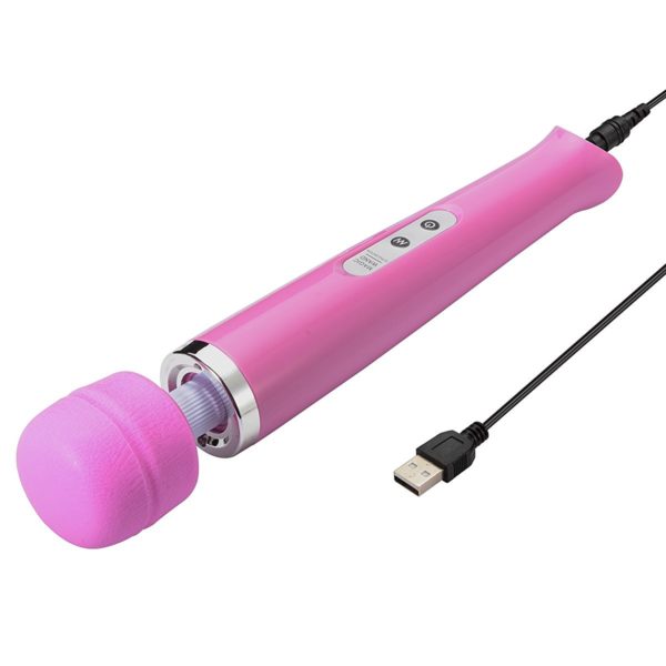 61mNvEfvTHL. SL1200  600x600 - Magic Wand Massager růžový USB │ Vibrační masážní hlavice