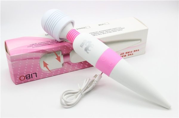 LIBO Magic Wand massager 8 rychlostí fialový - Image 2