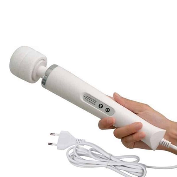 Magic Wand Massager do sítě bílý