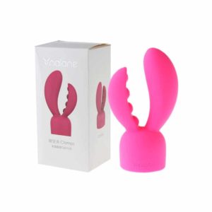 Nalone nastavec na masazni hlavici Sinmis min 300x300 - Vyhřívaný magic wand massager XUANAI fialový │ Vibrační masážní hlavice, USB