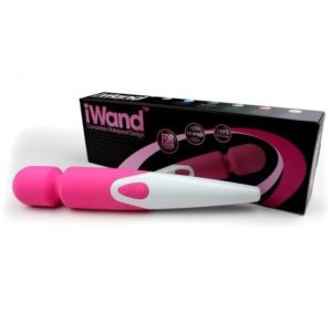 iWand massager - více rychlostní masážní hlavice růžová