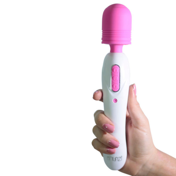 shunzi masazni hlavice3 600x600 - Shunzi Magic Wand Massager bílý