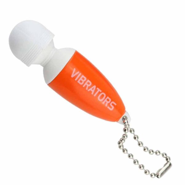 Mini Magic Wand Massager - oranžový