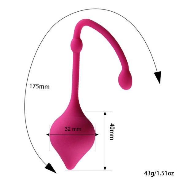 Bez názvu 1 600x600 - Vaginální kulička KegelBalls - růžová