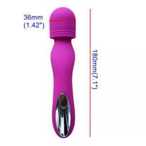 Female Vibrator – Luxusní Magic Wand massager typ 2 – růžový