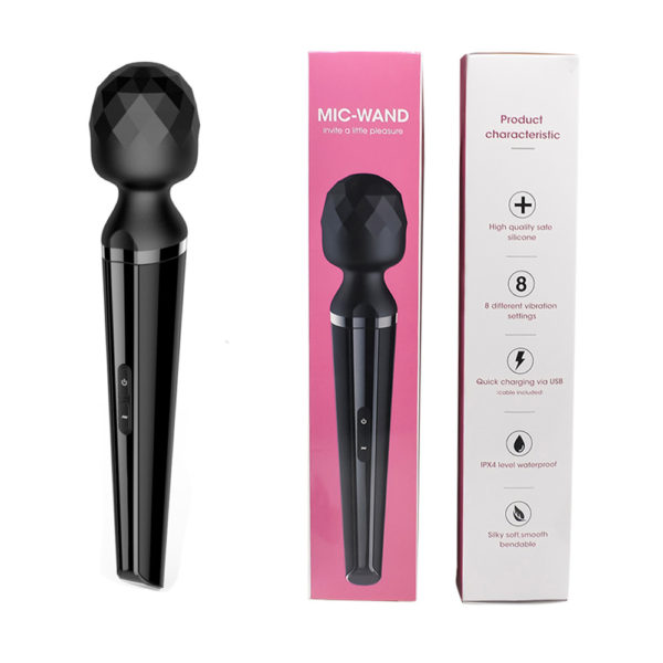 MIC-WAND Diamond wand massager USB │ Masážní hlavice