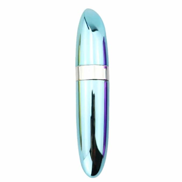 Lipstick mini vibrátor - modrozelený