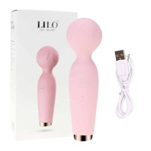 Lilo magic wand massager 6 min 300x300 - LILO Personal vibrator massager │ Masážní hlavice růžová
