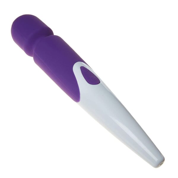 iWand magic wand massager USB fialovy 000 600x600 - iWand massager - 10 rychlostní masážní hlavice fialový